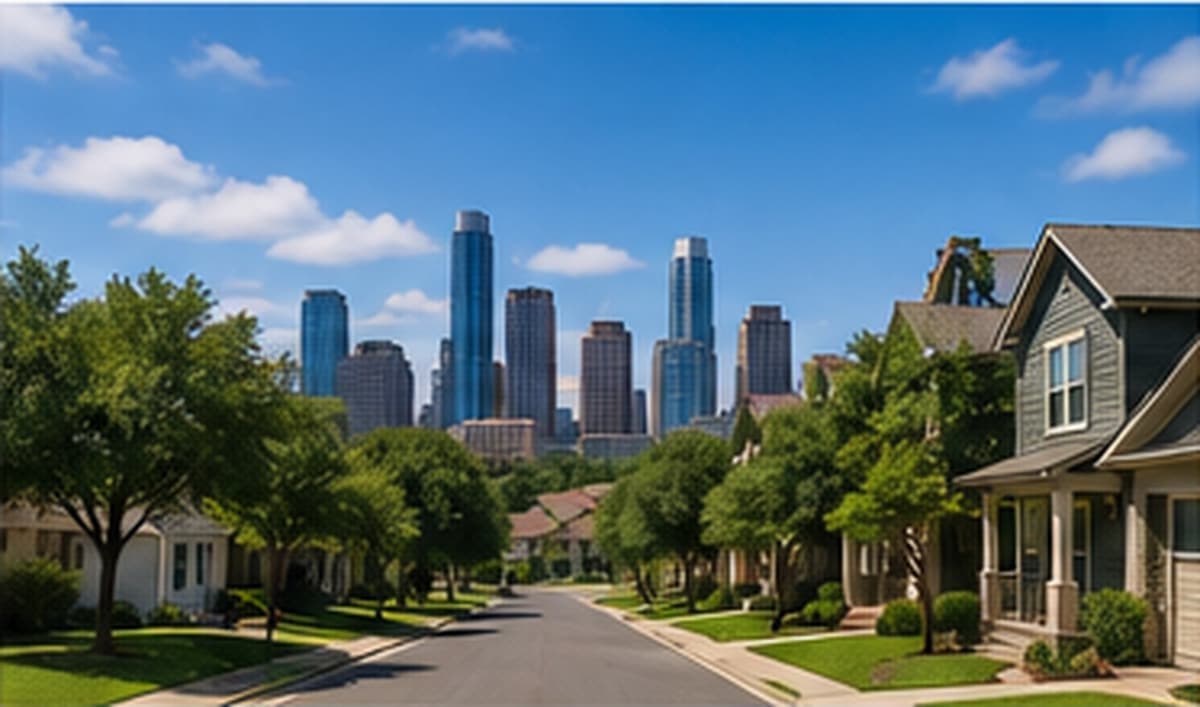 Austin residential neighborhood with downtown skyline — how much home can you afford | Wise Capital Mortgage