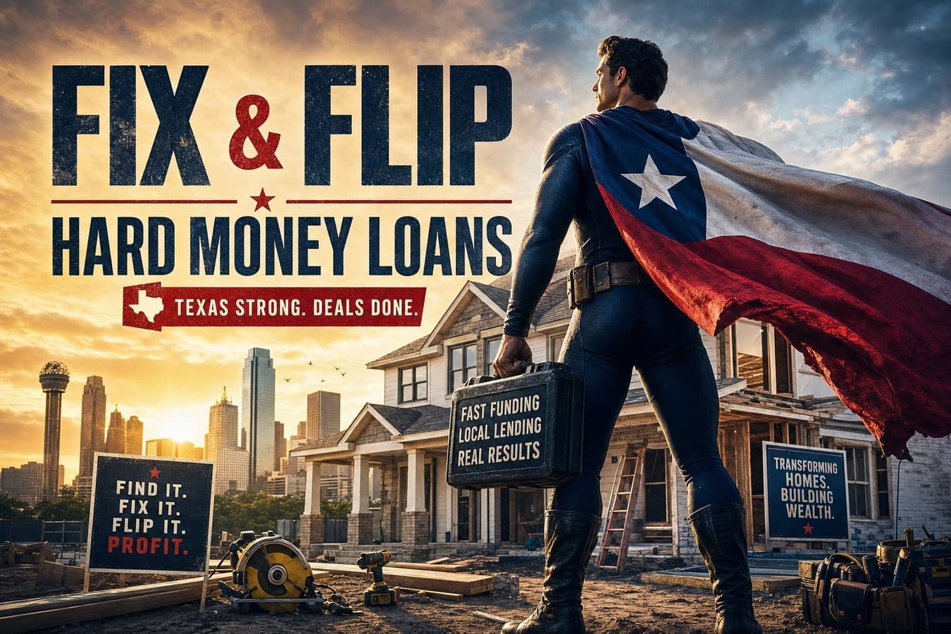 Fix and Flip and Hard Money Loans in Texas | Wise Capital Mortgage