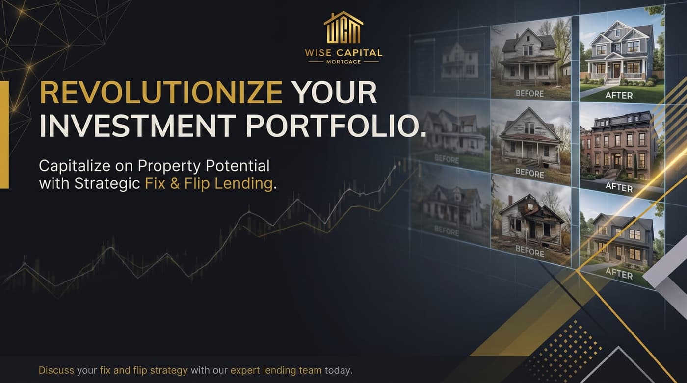 Before and after fix and flip renovations — strategic fix and flip and hard money lending nationwide | Wise Capital Mortgage